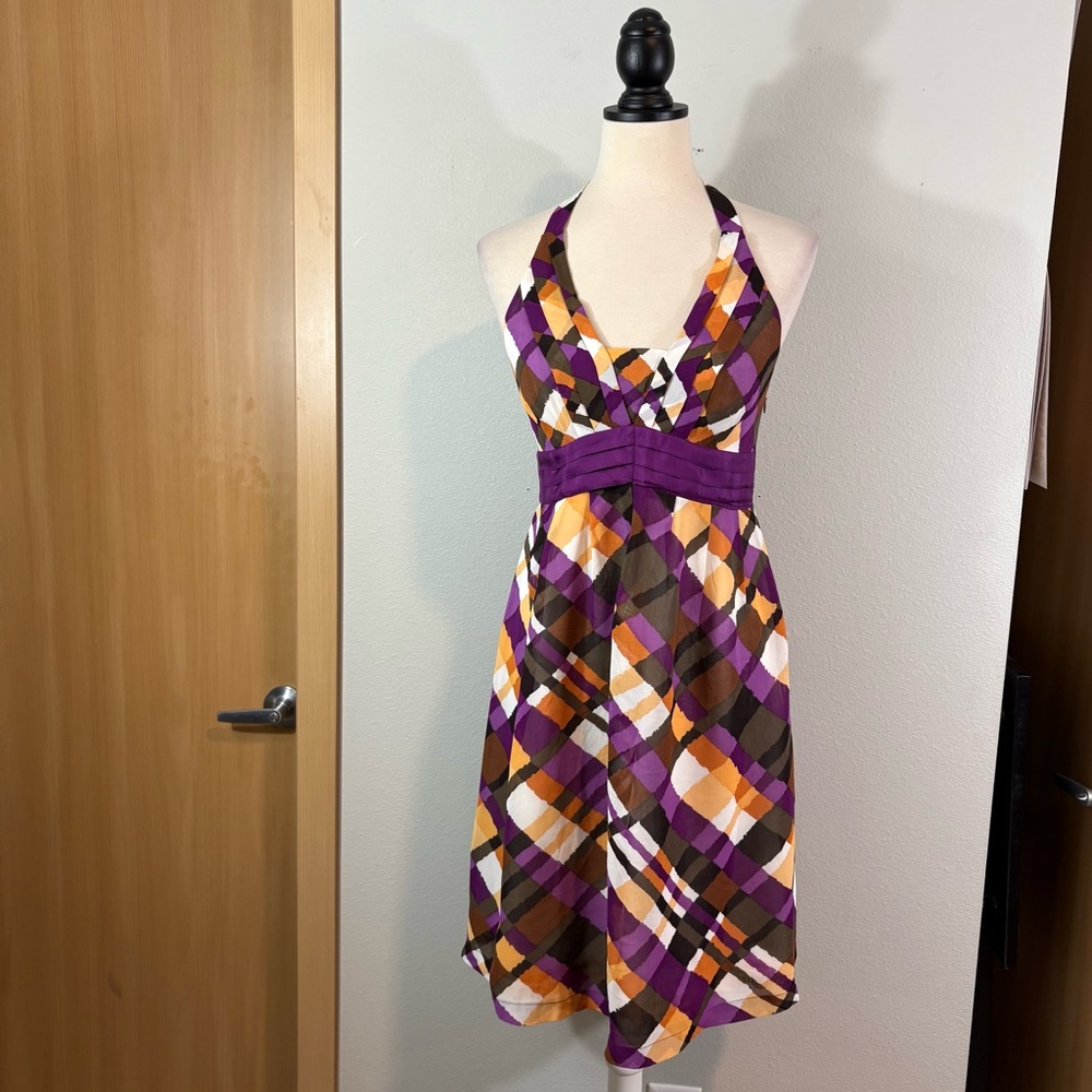 Anthropologie Etty Halter Dress by Moulinette Soeurs, sz 4